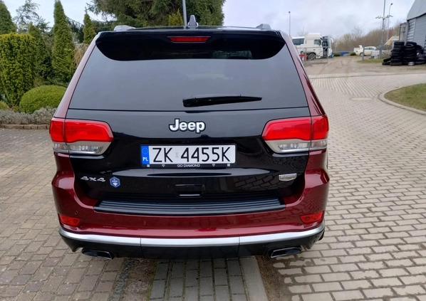 Jeep Grand Cherokee cena 188000 przebieg: 26000, rok produkcji 2021 z Nowy Dwór Mazowiecki małe 172